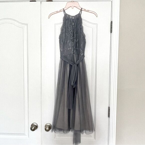 Elegant BHLDN Lace Tulle Dress Size 4 - Picture 1 of 5